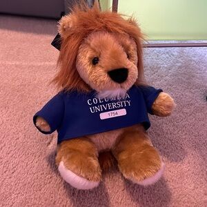 Columbia University stuffed lion new